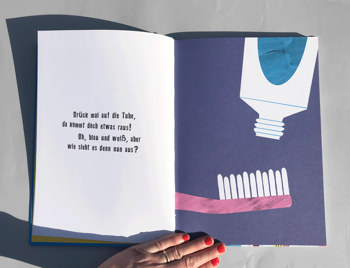 Illustrated double page