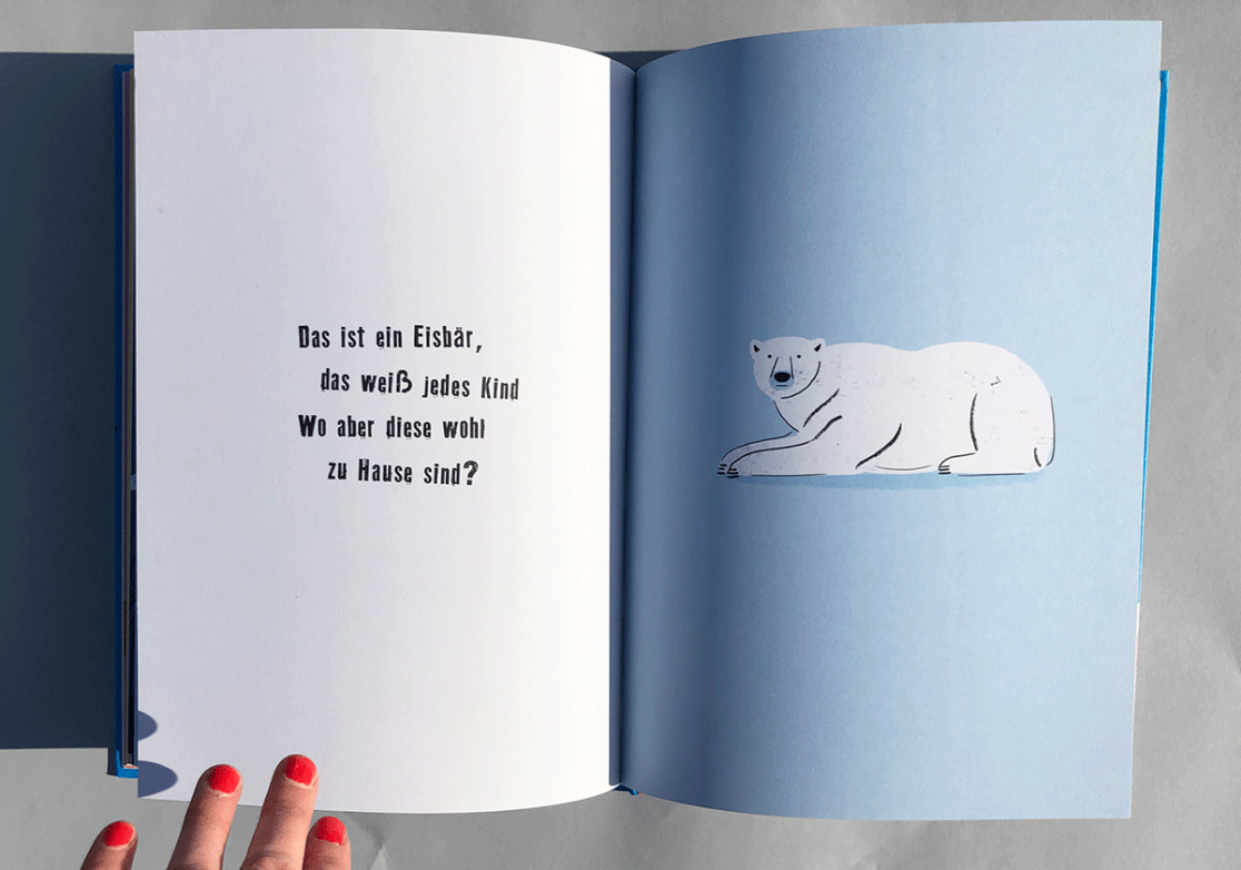 Illustrated double page