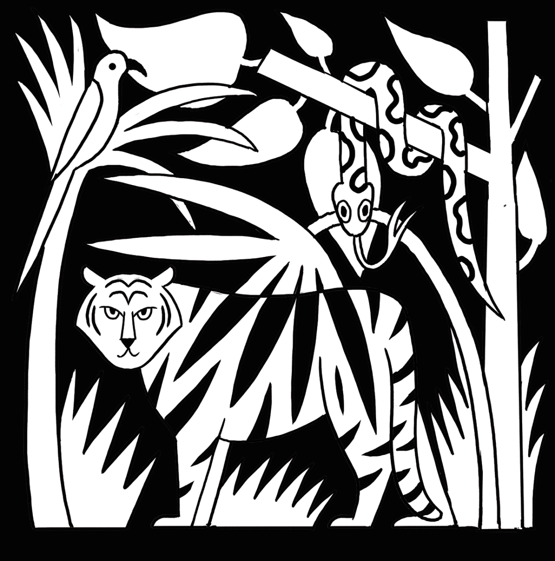 Artwork designed by Visual Artist Carolin Loebbert for Tokyo based company KNT365, which creates kitted bags using threads of recycled polyester, organic cotton, or biodegradable yarn.