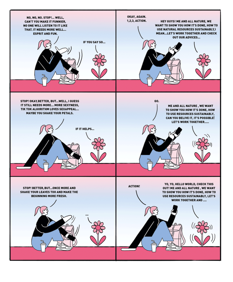 Narrative illustration created by Carolin Loebbert