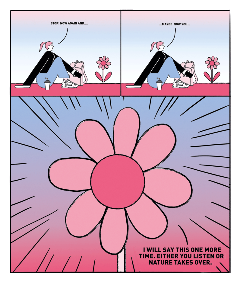 Narrative illustration created by Carolin Loebbert