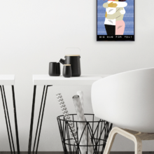 Fine Art Print showing hugging persons, created by Visual Artist Carolin Loebbert.