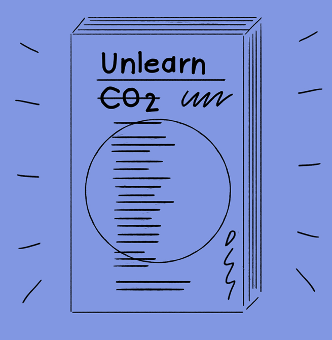 Illustrations for of a book cover created by visual artist and illustrator Carolin Loebbert