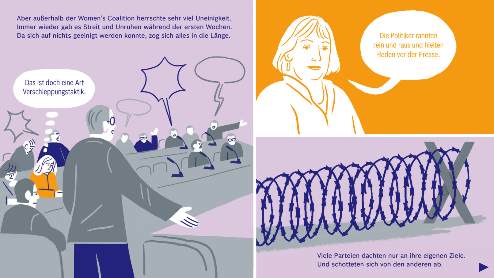 Artwork about Northern Ireland Conflict created for Robert Bosch Stiftung created by Visual Artist Carolin Loebbert.