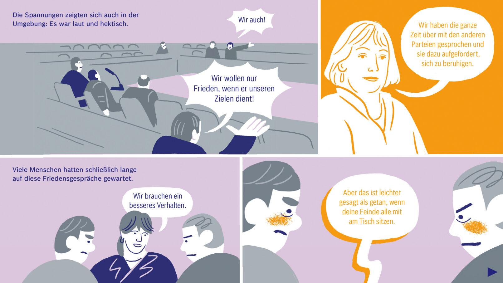 Artwork about Northern Ireland Conflict created for Robert Bosch Stiftung created by Visual Artist Carolin Loebbert.