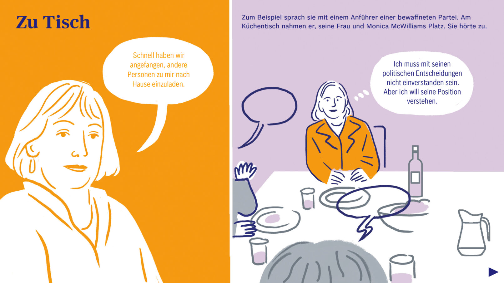 Artwork about Northern Ireland Conflict created for Robert Bosch Stiftung created by Visual Artist Carolin Loebbert.