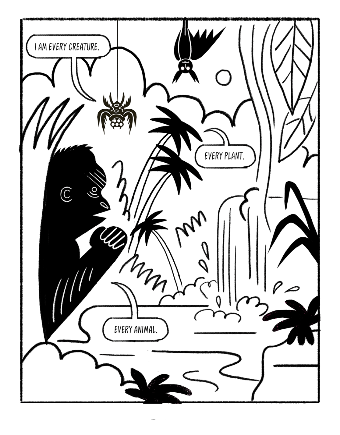 Artwork and Online Comic created by Visual Artist Carolin Loebbert.