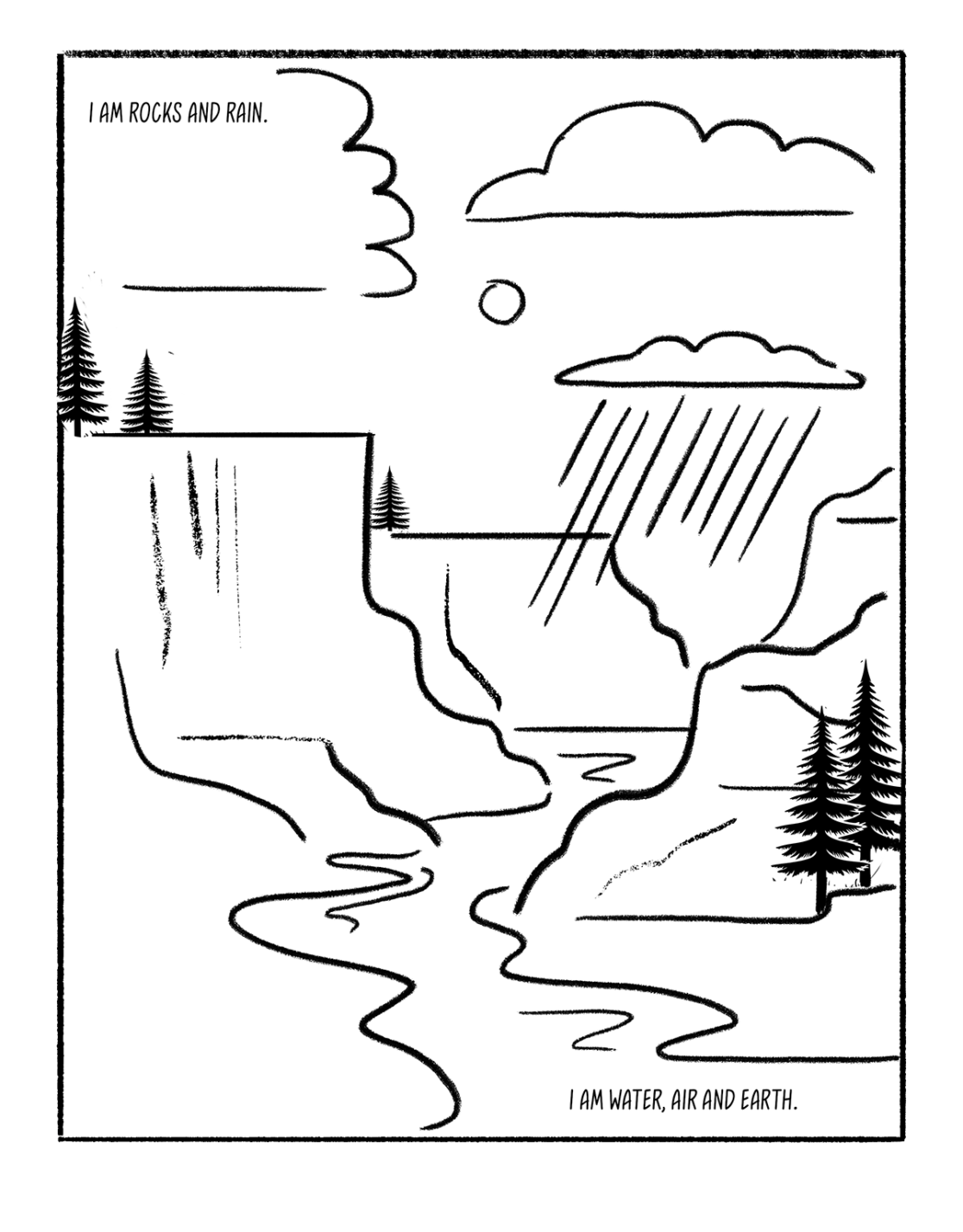 Artwork and Online Comic created by Visual Artist Carolin Loebbert.