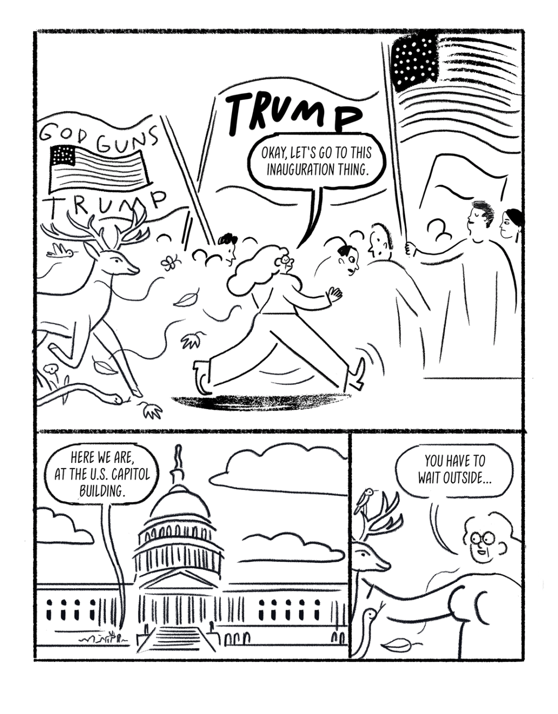 Artwork and Online Comic created by Visual Artist Carolin Loebbert.