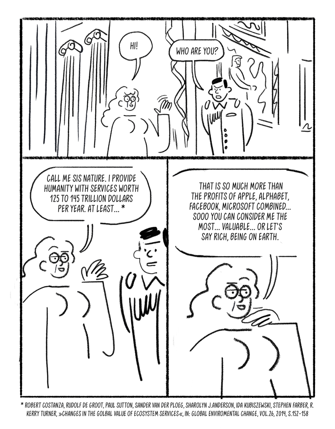 Artwork and Online Comic created by Visual Artist Carolin Loebbert.