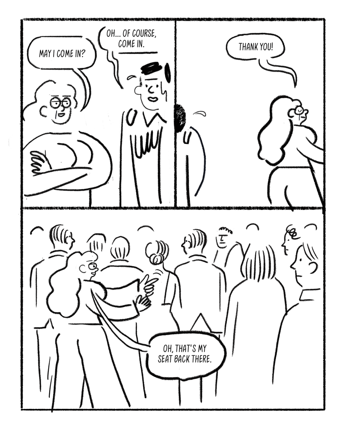 Artwork and Online Comic created by Visual Artist Carolin Loebbert.