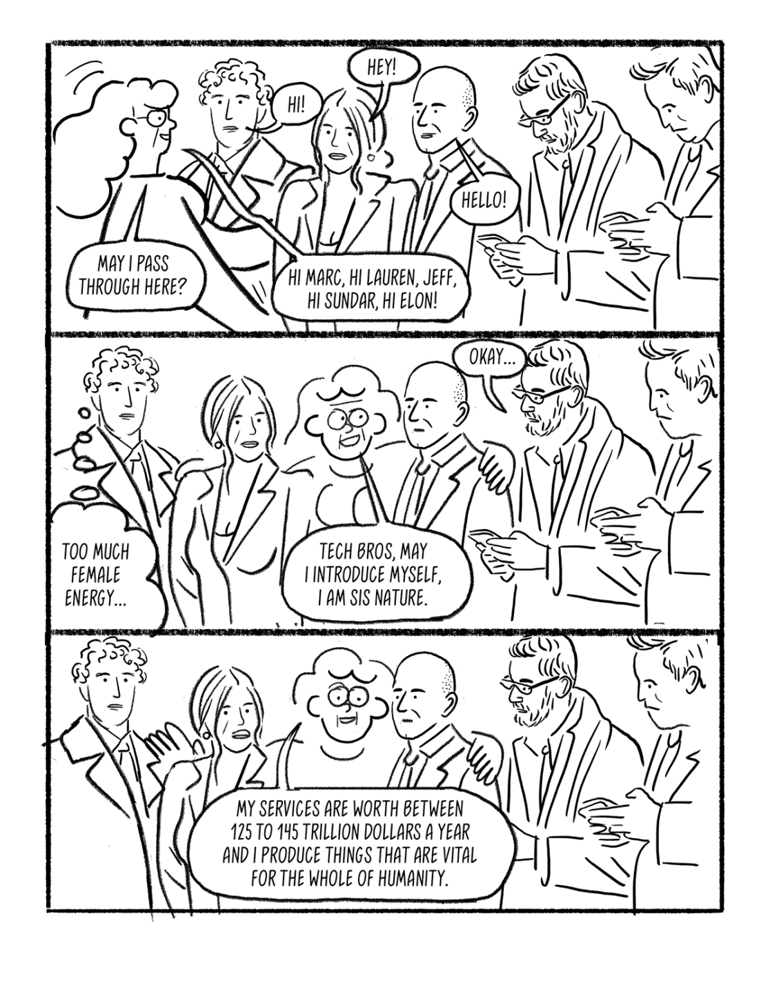 Artwork and Online Comic created by Visual Artist Carolin Loebbert.