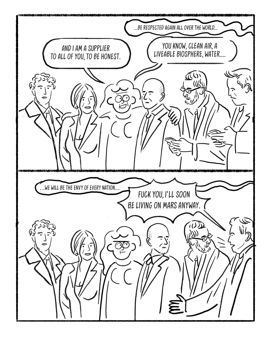 Artwork and Online Comic created by Visual Artist Carolin Loebbert.