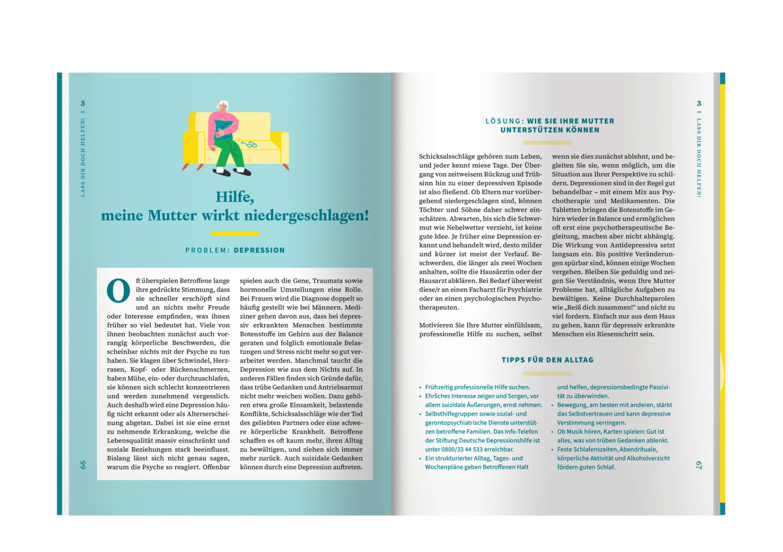 Digital illustration for a book created by Visual Artist and Illustrator Carolin Loebbert.