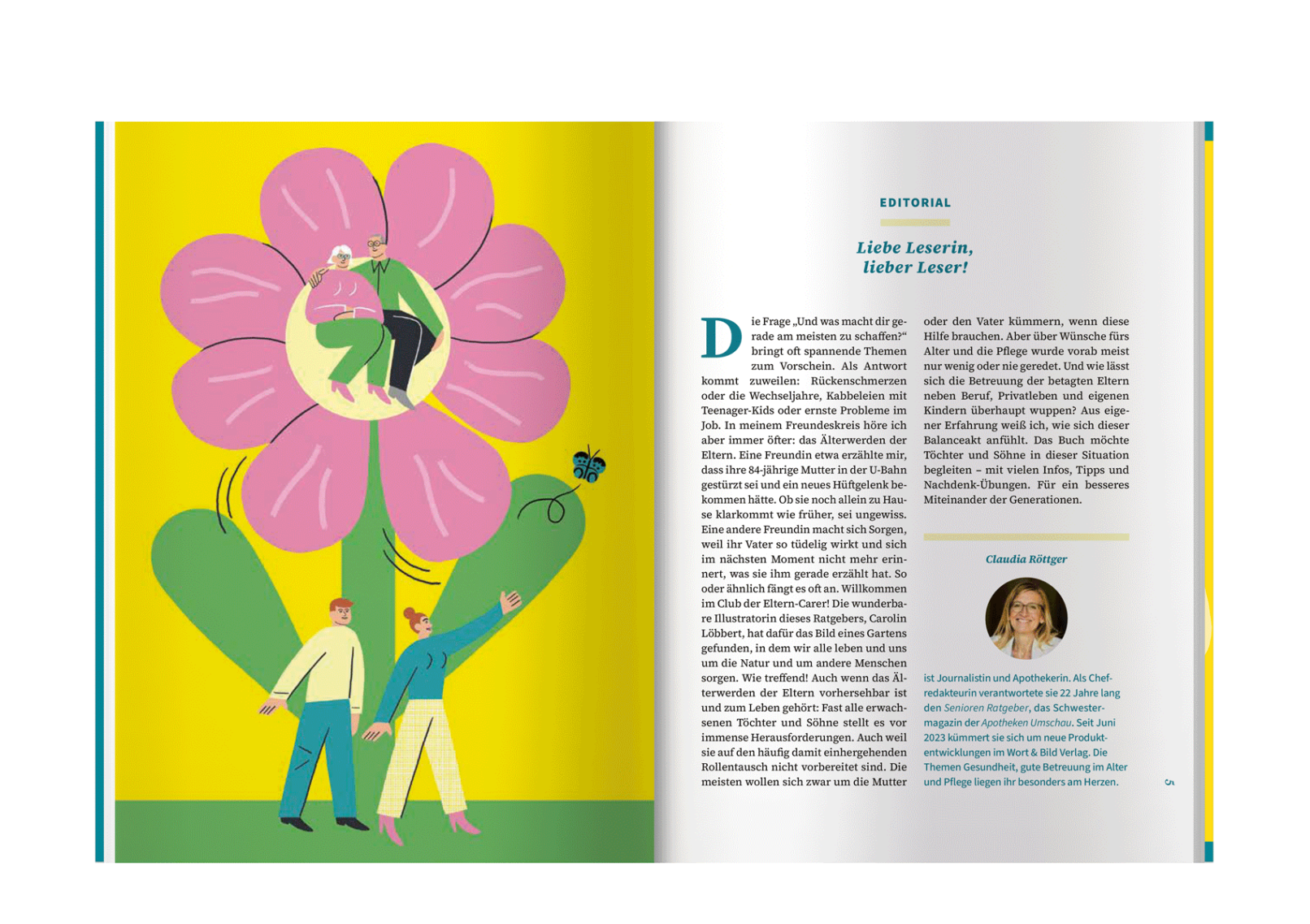 Digital illustration for a book created by Visual Artist and Illustrator Carolin Loebbert.